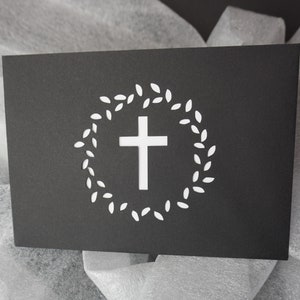High quality kraft paper envelopes, motif cross