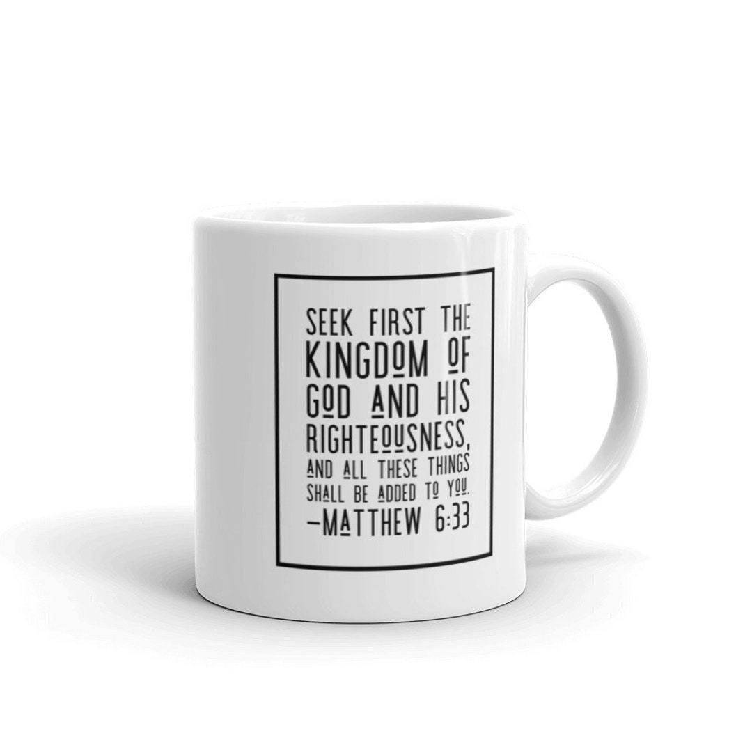 Inspirierende Tasse „Be The Light“ – Matthäus 5:14, 325 Ml, Keramik, Mikrowellengeeignet