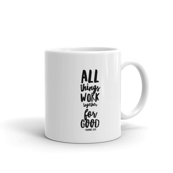 In all Things God Works Bible Verse SVG - Romans 8:28