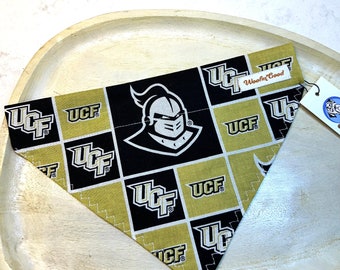 UCF Knights Dog Bandana | Over-the-Collar, Football Pet Accessory