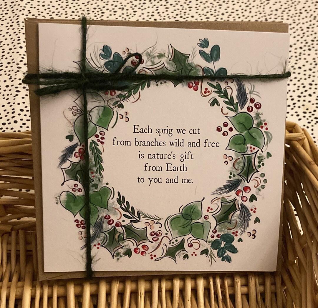 Christmas Wreath Poem 