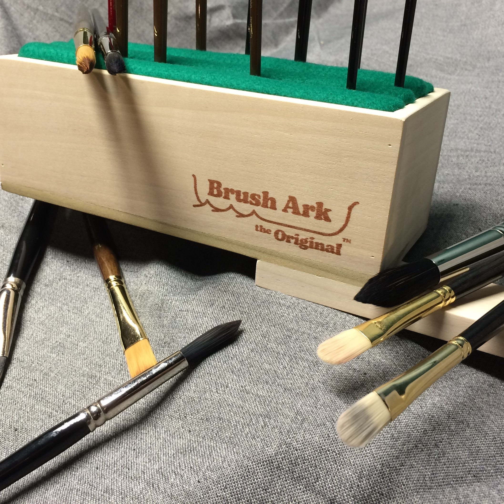 Paint Brush Organizer Paint Brush Holder for Easel Paint Etsy