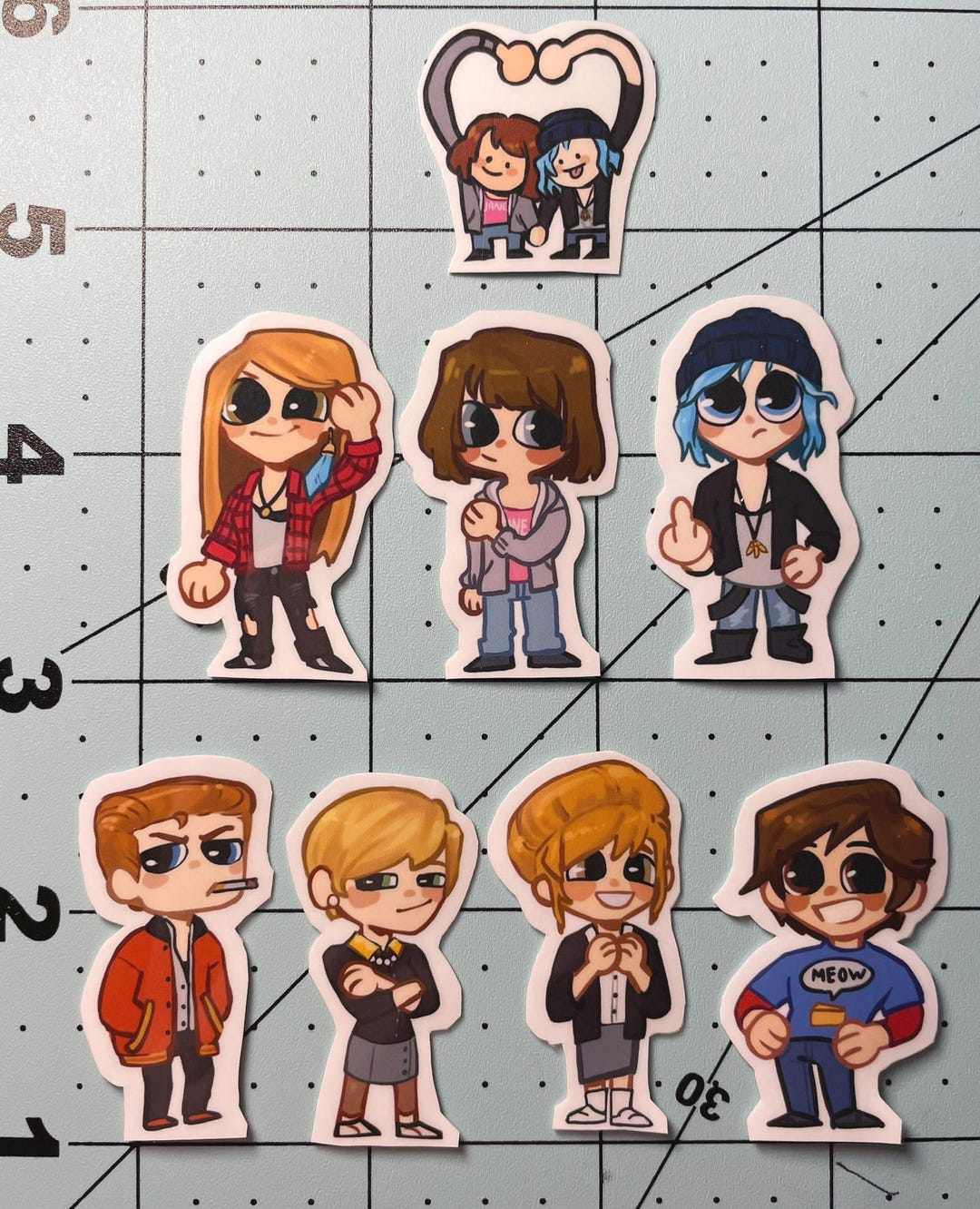 Life is Strange Stickers Merch - 1.5 Inch, 2 Inch - Video Game Gifts - Etsy