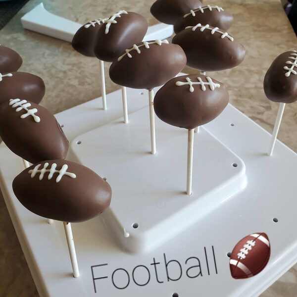 Football Cake Pops Etsy