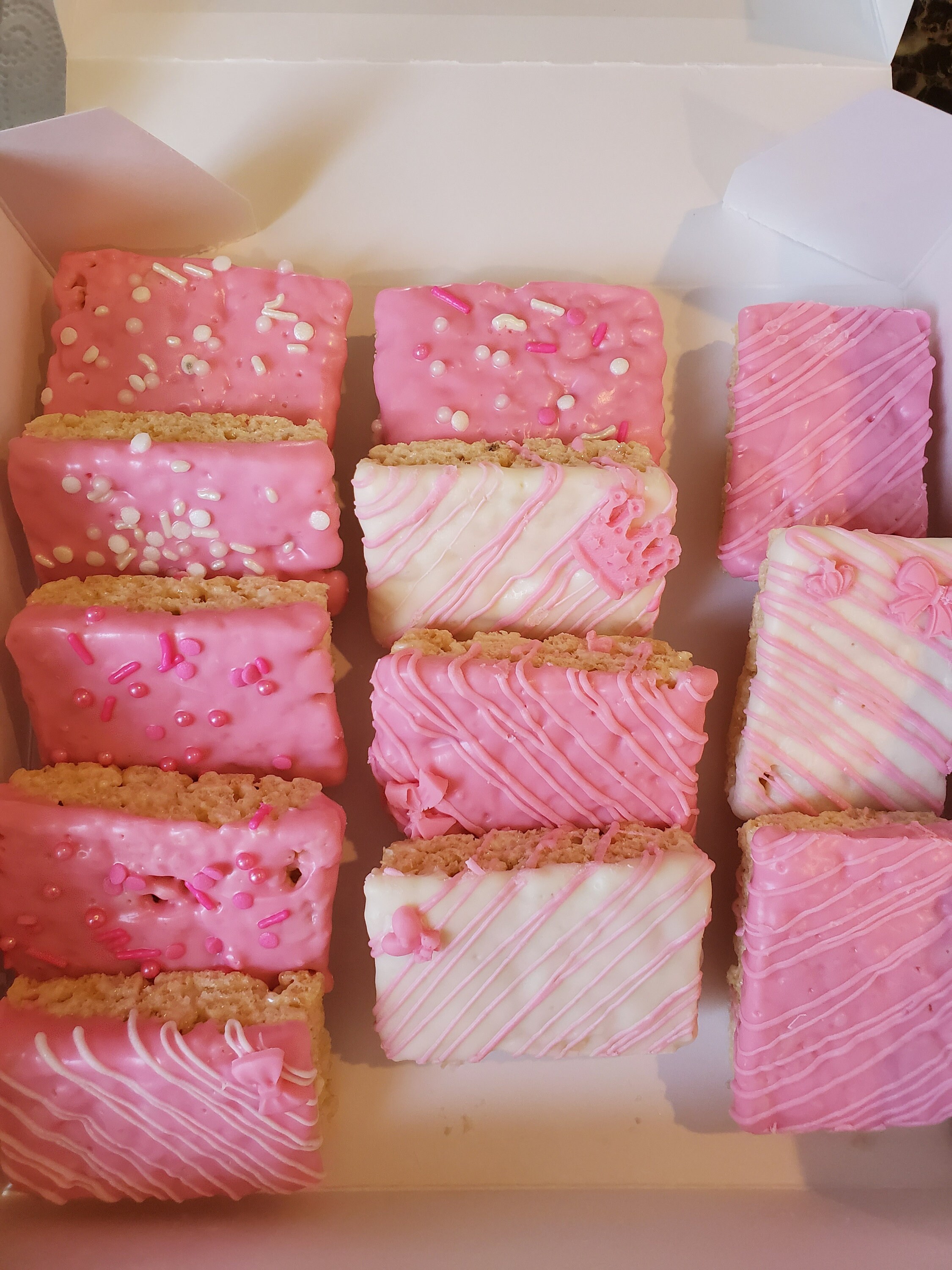 Chocolate Covered Rice Krispy Treats Etsy