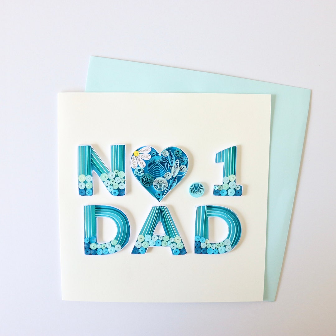 Gift Card for Dad Birthday Card for Dad No. 1 Dad Etsy