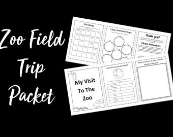 Zoo Field Trip | Etsy
