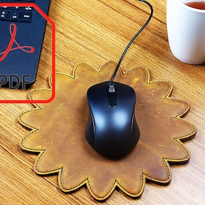 Padrão digital para mouse pad _ Mouse pad dupla face _ Download em PDF _ Impressão em tamanho A4 e US Letter