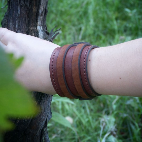 Leather Cuff Etsy