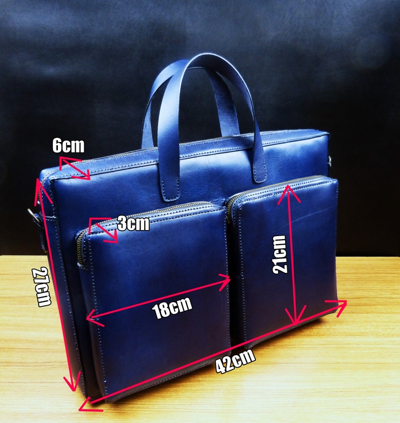 Leather Briefcase Bag Pattern _ DIY Laptop Bag _ PDF Download _ Digital ...