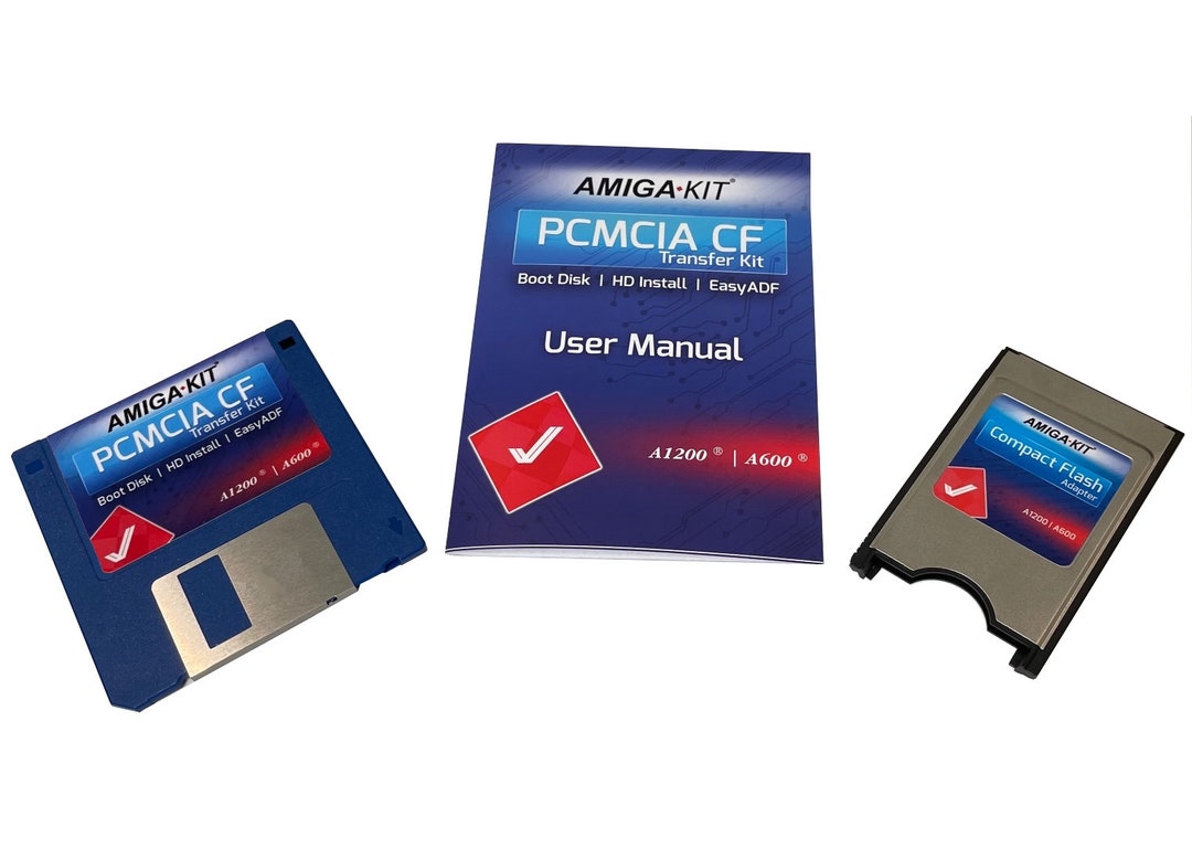 Adattatore Amiga PCMCIA Per Scheda Flash Compatta CF 600 1200 - Foto 6