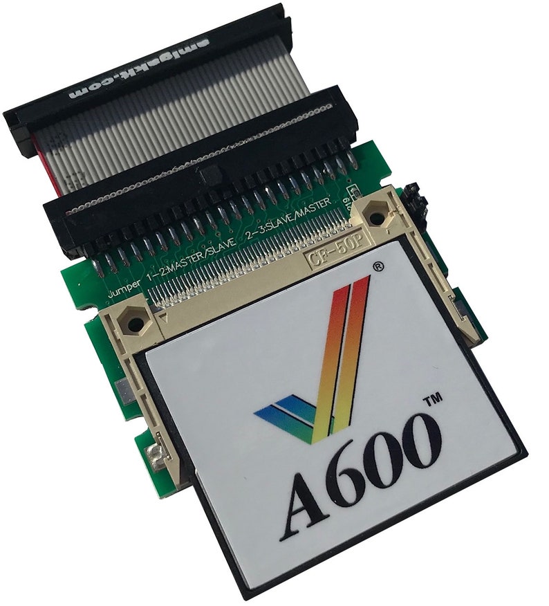 A600 CF IDE Hard Drive 4GB for Commodore Amiga 600 New From Amiga Kit image 1