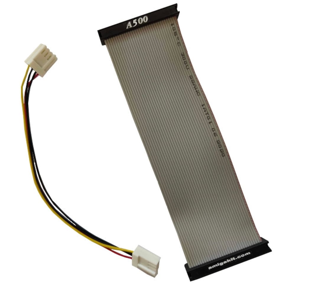 A500 Floppy Disk Drive Ribbon and Power Cable Kit NEW for Commodore