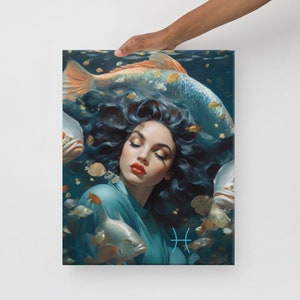 Pisces Within Canvas