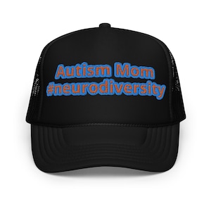 Autism Awareness Foam trucker hat
