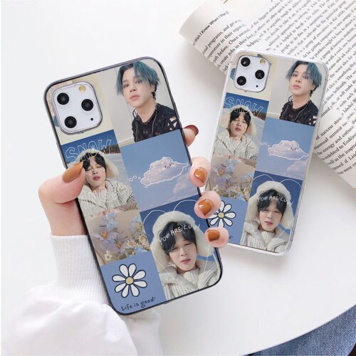BTS Life Goes On Bts Phone Case Bts Clear Case I Purple You Etsy