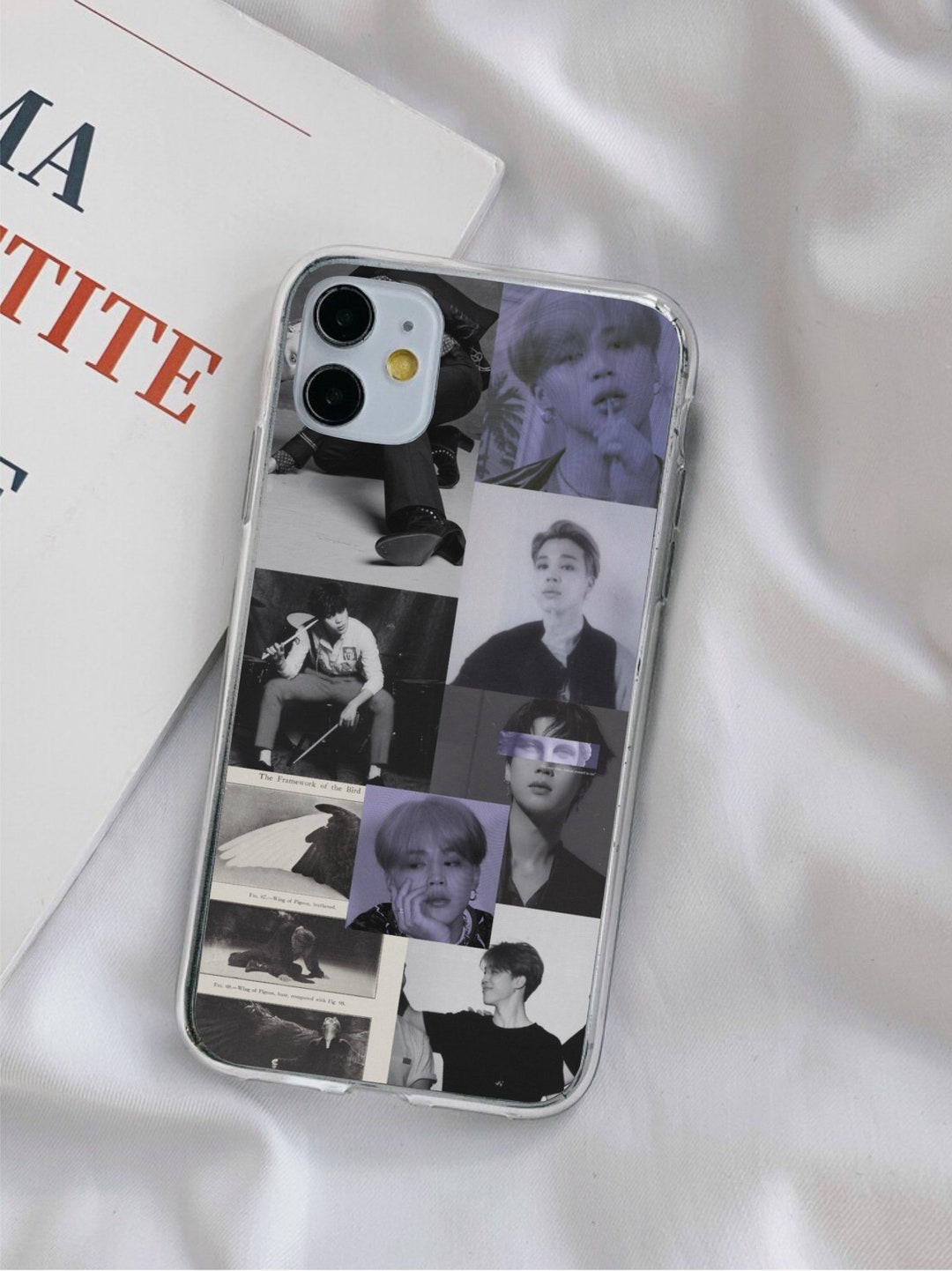 Jimin Phone Case Bts Phone Case Btsarmy Aesthetic Phone Etsy