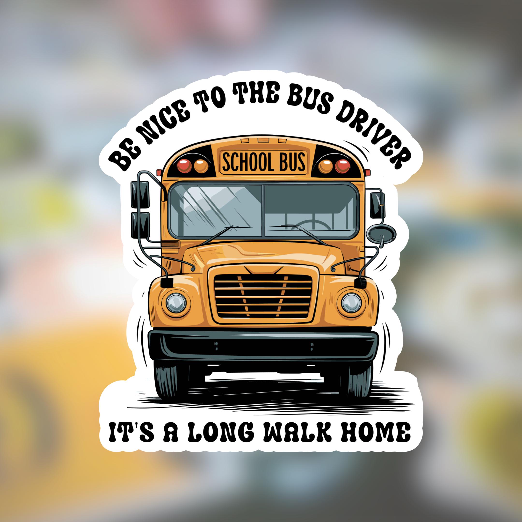 School Bus Driver Sticker/magnet: Appreciation Gift - Etsy
