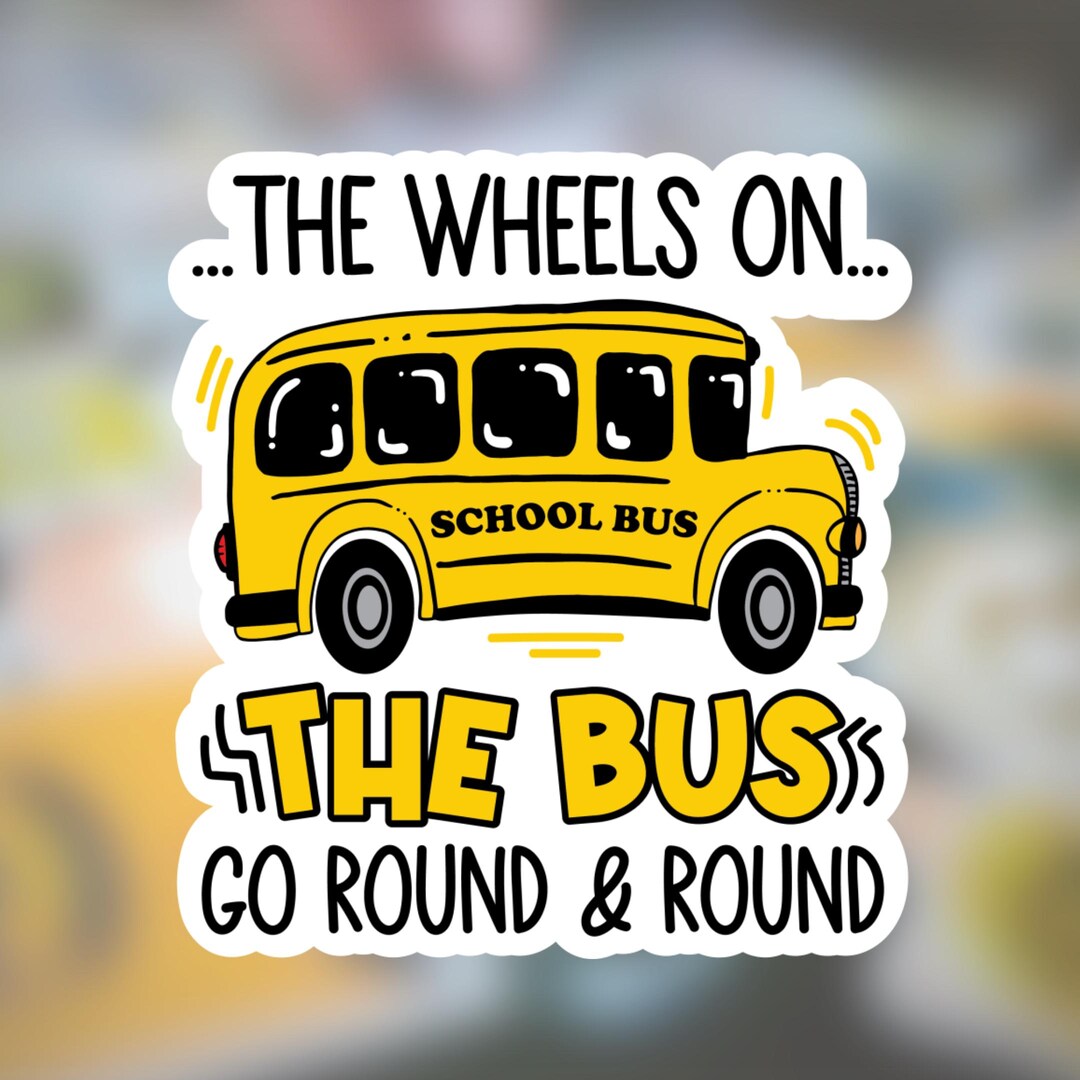 School Bus Driver Sticker/magnet: Appreciation Gift - Etsy
