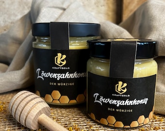 Löwenzahnhonig - Der Würzige | direkt vom Imker | von der Schwäbischen Alb | Honig | Imkerei aus Esslingen
