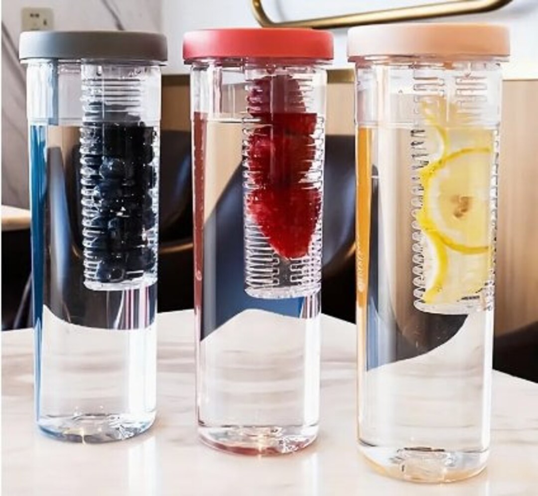 Fruit Infusion Cups With Straw Etsy