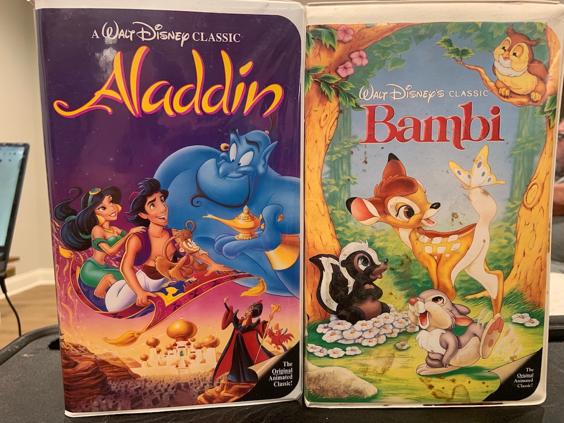 Black Diamond Disney VHS Movie Bundle Etsy