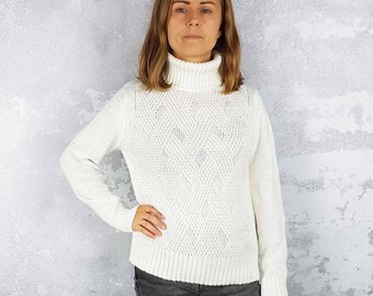 Ladies Italian Warm Casual Soft Knitted Quirky Wool & Angora Jumper Top Tunic