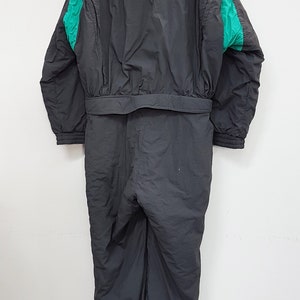 Combinaison de ski, Combinaison de ski homme des années 80, Taille L, Vêtements de sport vintage gris Innbruck, Habit de neige, Vêtements d'hiver VTG, Mode rétro image 7