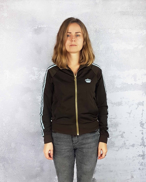 dolor de estómago Ejército alimentar Adidas Respect Me by Missy Elliot Track Jacket Size XS Brown - Etsy