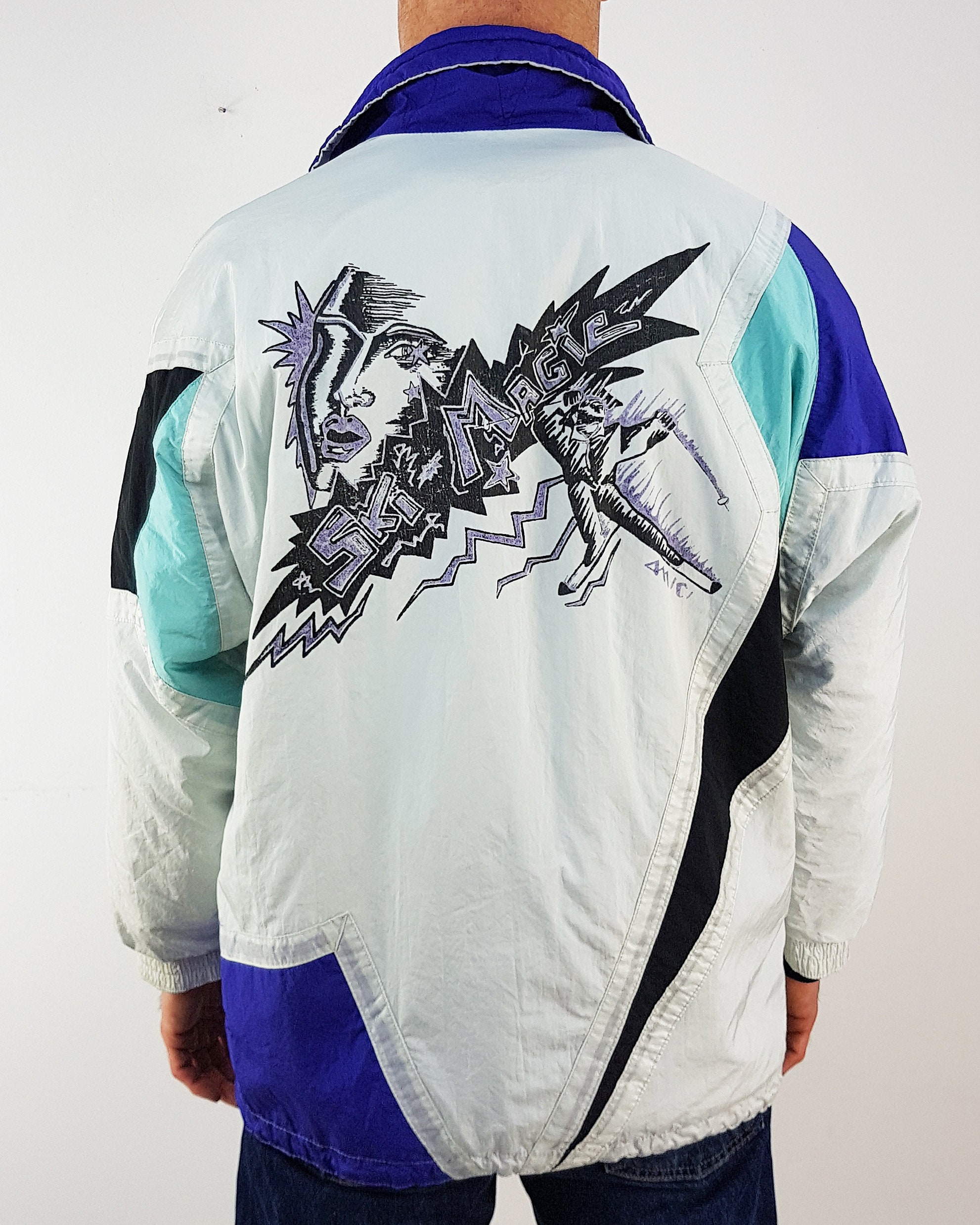 Ski Jacket, 80's Ski Pullover, Size L/XL, Graffiti Style Print, Vintage Street Wear, Vtg Winter Clothes, Y2K Fashion - Etsy Ski Jacket, 80's Ski Pullover, Size L/XL, Graffiti Style Print, Vintage Street Wear, Vtg Winter Clothes, Y2K Fashion - Etsy