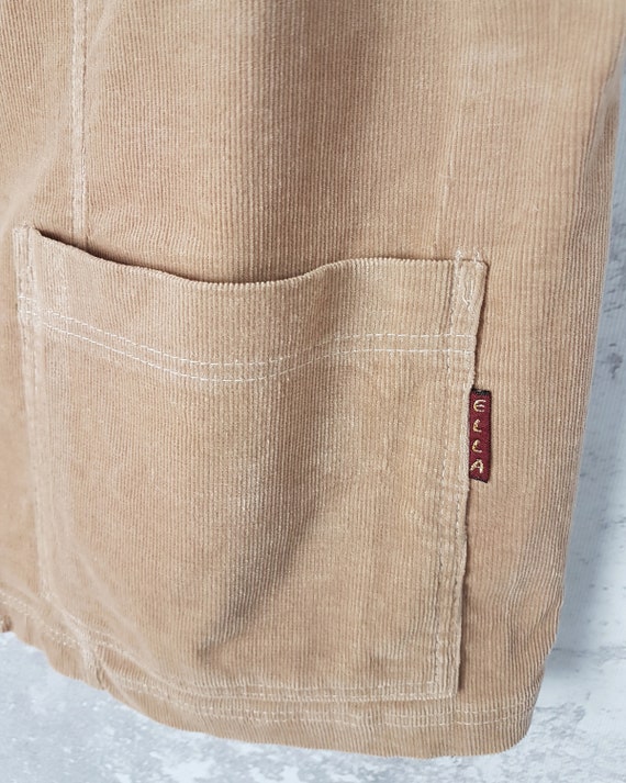 Vintage corduroy blazer, Size XL, Classic beige s… - image 9