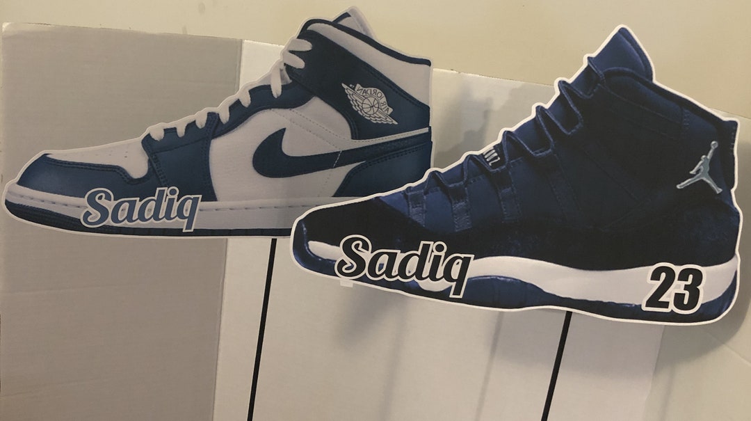 Customized Sneaker Ball Centerpiece, Sneaker Ball Centerpiece, Shoe