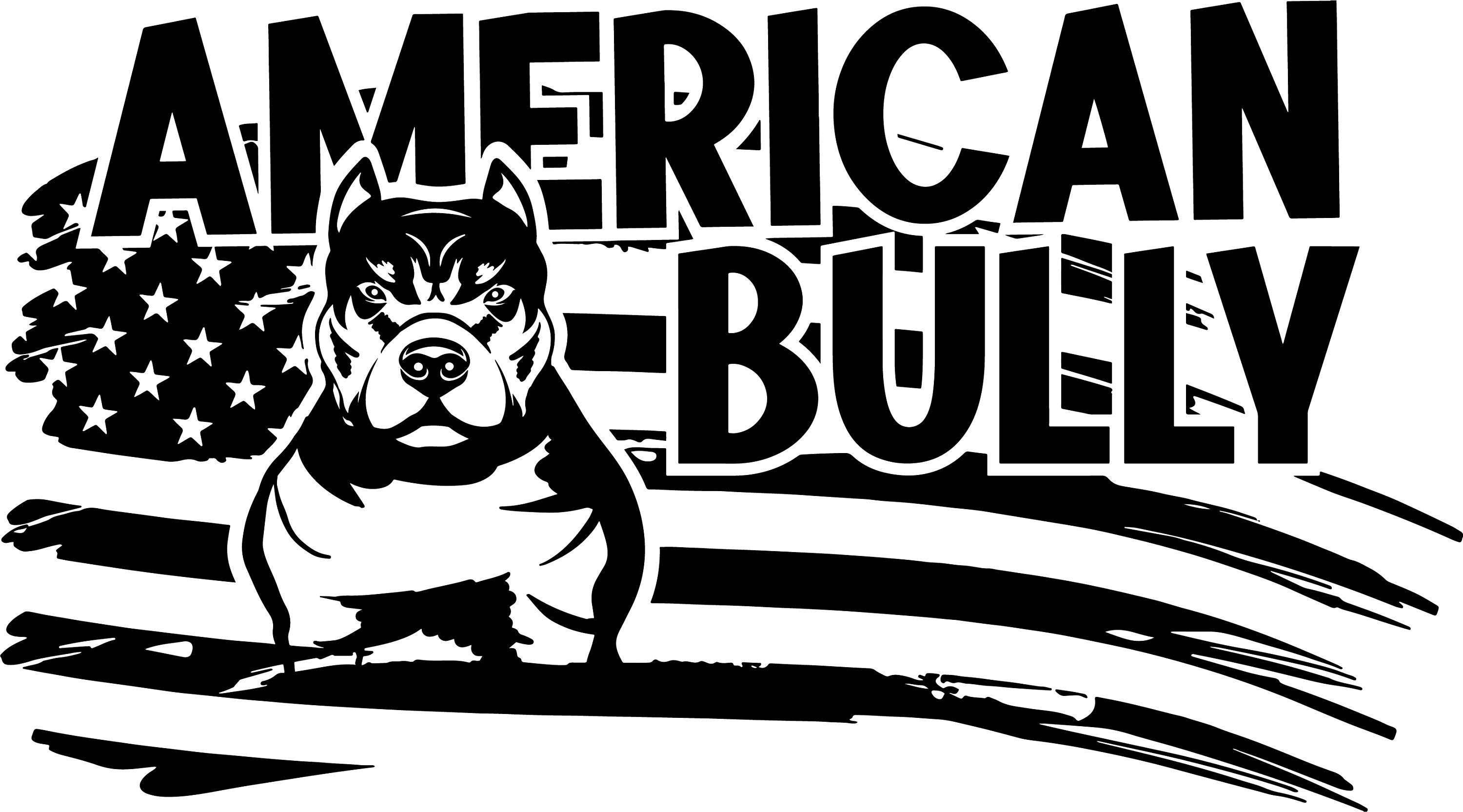 American Bully png svg jpg and eps digital file Cricut | Etsy