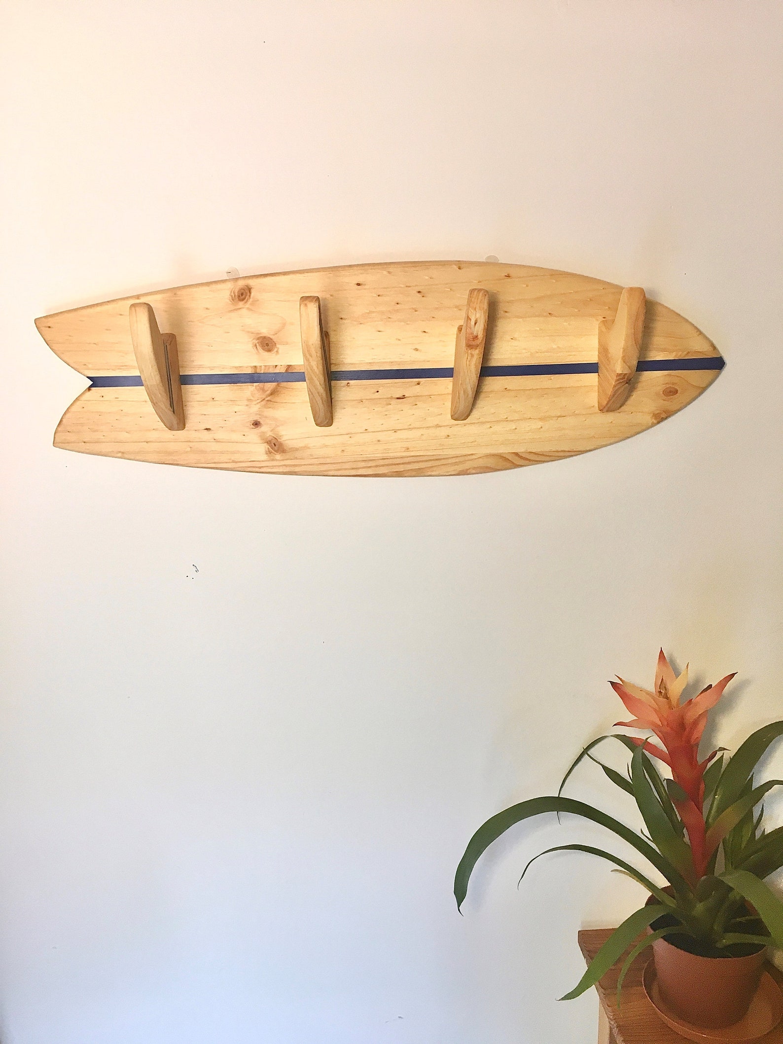 ONAMI Surfboard hanger towel rack Entryway hook Etsy