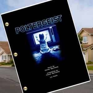 Poltergeist Full Movie Scrip Reprint Full Screenplay Horror Movie