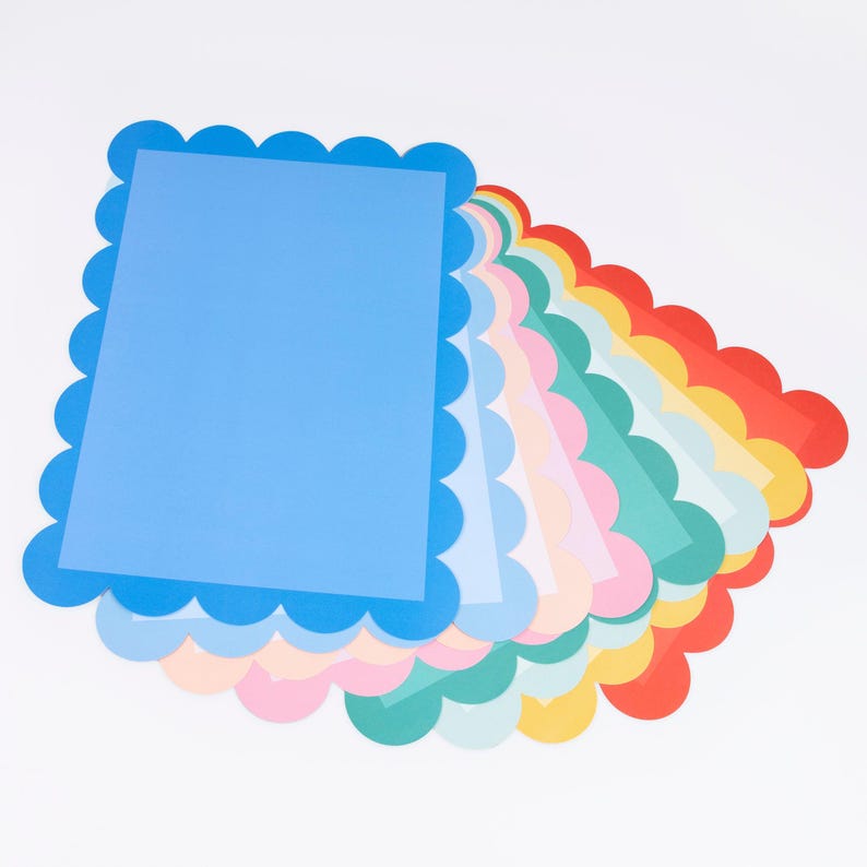Meri Meri Scalloped Placemats