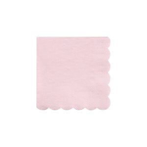 Small Candy Pink Paper Napkins (x 20)