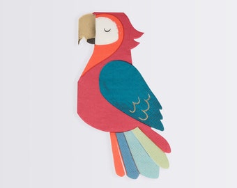 Parrot Napkins (x 16)