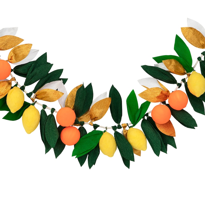 Meri Meri Citrus Fruit Garland - Thumbnail 5