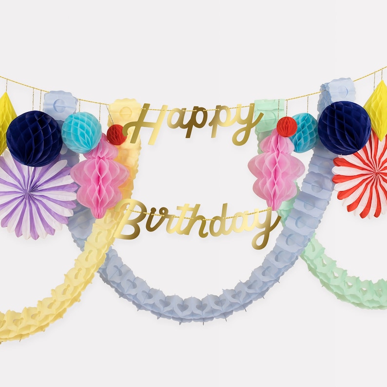 Meri Meri Honeycomb Garland