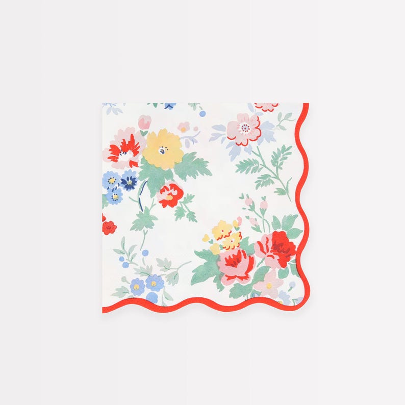 Meri Meri Festive Icon Stripes Napkins - Thumbnail 2
