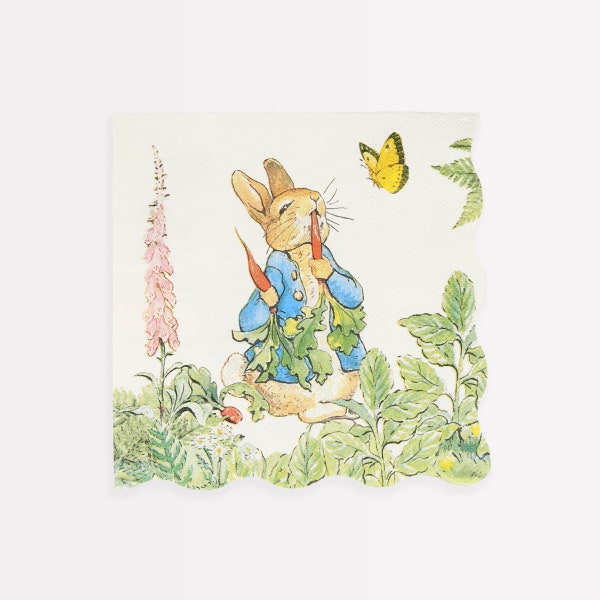 Peter Rabbit™ In The Garden Large Napkins (x 16)