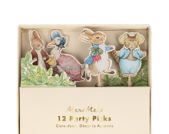 Peter Rabbit™ & Friends Party Picks (x 12)