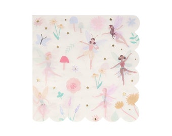 Large Fairy Napkins (x 16)