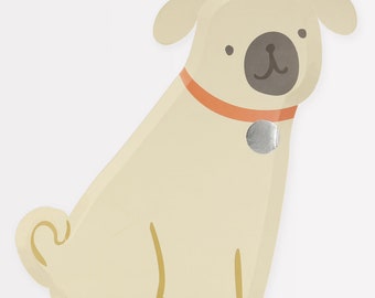 Meri Meri Dog Plates | Kids Birthday Party | Party Tableware