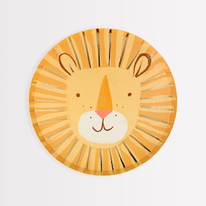 Meri Meri Lion Plates (Pack of 8)
