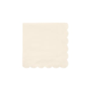 Meri Meri Small Cream Paper Napkins (Pack of 20)
