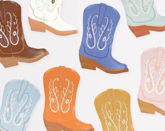 Meri Meri Cowgirl Plates | Cowgirl Party Decor | Party Tableware