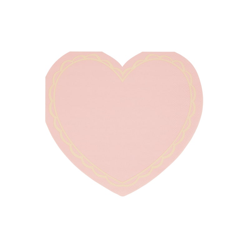 Pastel Heart Large Napkins