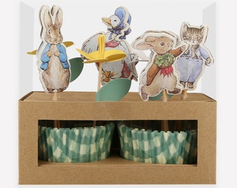 Peter Rabbit™ In The Garden Cupcake Kit (x 24 toppers)